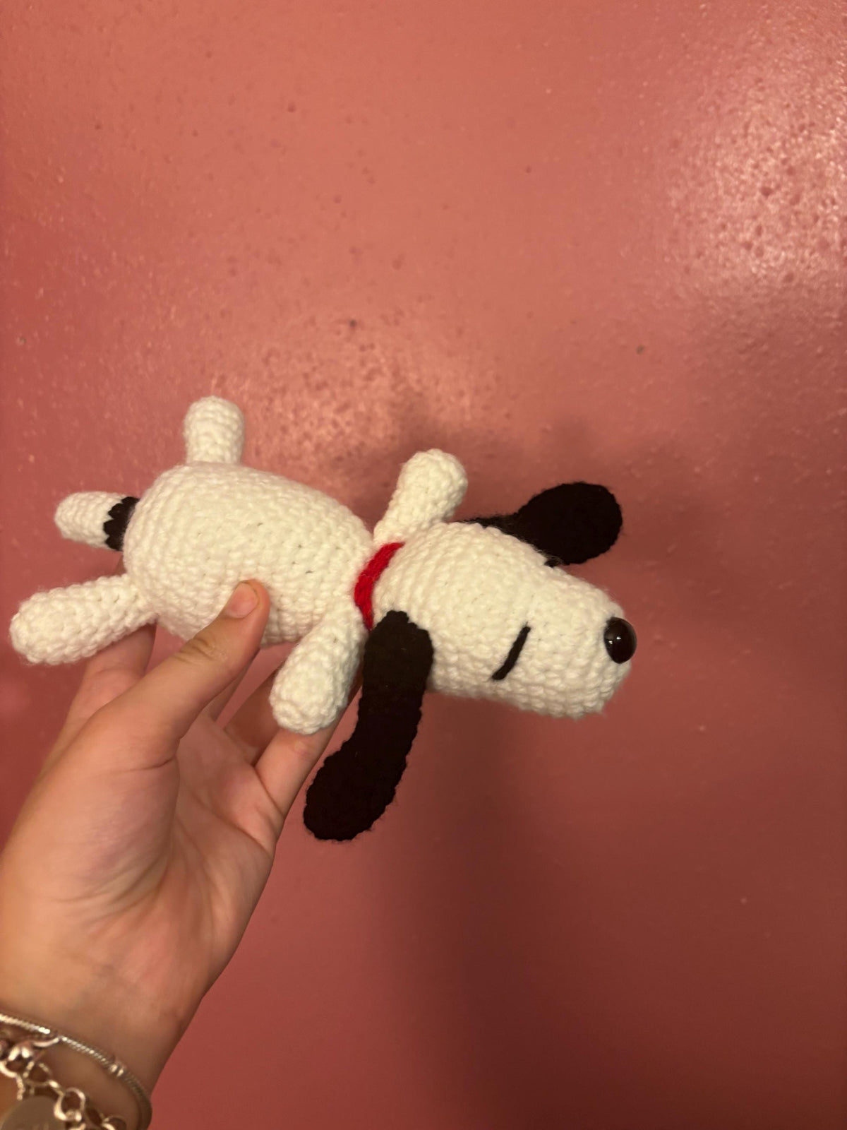 Handmade Crochet Puppy Plush – Soft Amigurumi Dog, Unique Handmade Gift