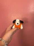 Crochet Pumpkin Puppy Plush – Halloween Amigurumi Stuffed Animal Gift